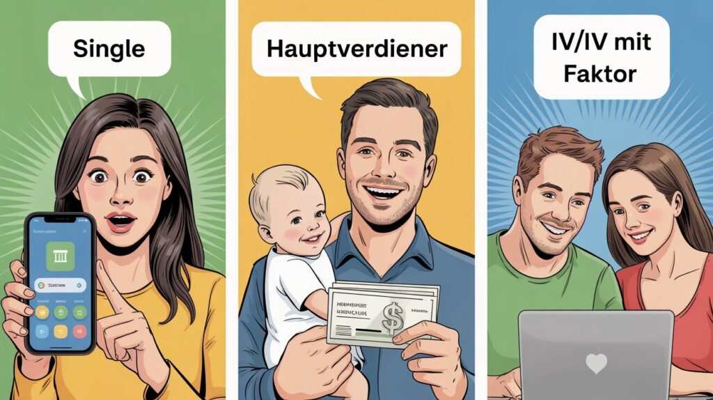 Brutto Netto Rechner: Praxisbeispiel — drei Rechenwege, ein Ergebnisvergleich