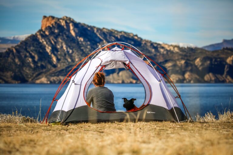 Photo camping vacation